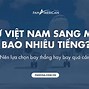 Bay Qua Pháp Bao Nhiêu Tiếng