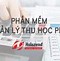 Phần Mềm Quản Lý Học Phí